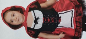 Kids Costumes to Hire - Red Riding Hood Toddler - Dress & Cape